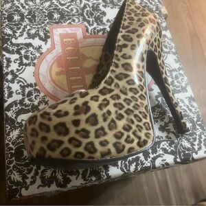 Bordello Animal Print Women's Heels